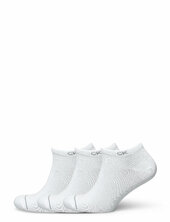 Ck Men Sneaker 3p Nilkkasukat Lyhytvartiset Sukat White Calvin Klein