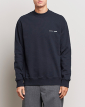 Samsøe Samsøe Norsbro Crew Neck Sweatshirt Sky Captian