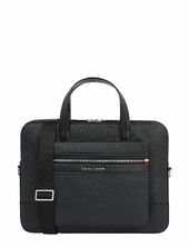 Th Central Computer Bag Tietok Laukku Läppärilaukku Laukku Black Tommy Hilfiger