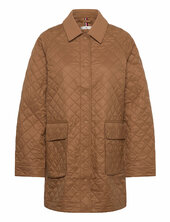 Padded Nylon Reg Quilted Coat Tikkitakki Beige Tommy Hilfiger