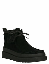 Wallabeeftr2hi G Desert-kengät Nauhakengät Black Clarks