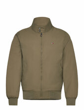 Tommy Club Harrington Bombertakki Takki Khaki Green Tommy Hilfiger