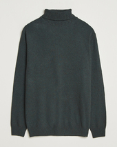 Oscar Jacobson Salim Wool/cashmere Rollneck Green