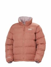 W Yu 23 Reversible Puffer Vuorillinen Takki Topattu Takki Pink Helly Hansen