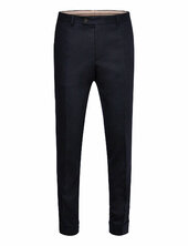 Jack Flannel Suit Trouser Puvun Housut Suorat Housut Navy Morris