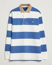 Polo Ralph Lauren Long Sleeve Rugby Sweater Old Royal/cream