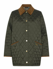 Barbour Icons Modern Liddesdale Quilted Jacket Tikkitakki Khaki Green Barbour