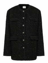 Gzkeiko Jacket Villakangastakki Black Gestuz