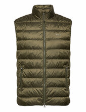 Light Down Vest Liivi Khaki Green Gant