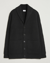 Filippa K Wool Shawl Collar Cardigan Black