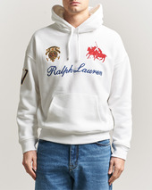 Polo Ralph Lauren Magic Fleece Logo Hoodie White