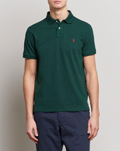Polo Ralph Lauren Custom Slim Fit Polo College Green