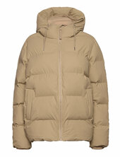 Alta Puffer Jacket W3t3 Vuorillinen Takki Topattu Takki Beige Rains