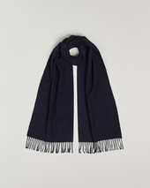 Gant Wool Scarf Evening Blue