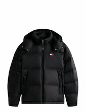 Tjm Alaska Down Puffer Ext Vuorillinen Takki Topattu Takki Black Tommy Jeans