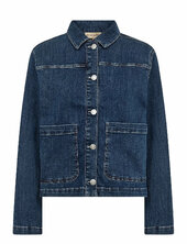 Sc-kimberly Farkkutakki Denimtakki Blue Soyaconcept