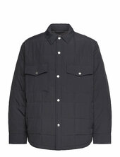Quilted Shirt Jacket Tikkitakki Black Gant