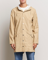 Rains Long Jacket Sand