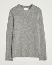 Samsøe Samsøe Nataniel Donegal Knitted Crew Neck Grey Melange