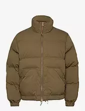 Hiking Puffer Jacket Vuorillinen Takki Topattu Takki Khaki Green Gant