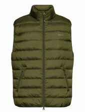 Light Down Vest Liivi Khaki Green Gant