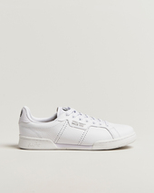 Fred Perry B722 Textured Leather Sneaker White
