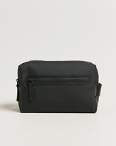 Rains Double Zip Washbag Black