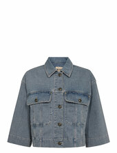Mmpenn Ice Rivet Jacket Farkkutakki Denimtakki Blue Mos Mosh