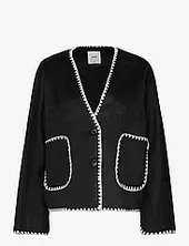 Objlola Ls Lo Jacket E Au Div Villakangastakki Black Object