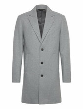 Jjeharrison Wool Coat Sn Villakangastakki Pitkä Takki Grey Jack & J S