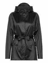 Curve Jacket W3 Sadevaatteet Black Rains
