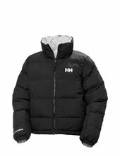 W Yu 23 Reversible Puffer Vuorillinen Takki Topattu Takki Black Helly Hansen