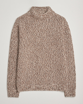 Oscar Jacobson Mika Heavy Wool/cotton Rollneck Beige
