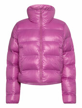 W Jade Puffer Jacket Vuorillinen Takki Topattu Takki Pink Helly Hansen