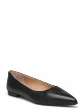 Londyn Burnished Leather Ballet Flat Ballerinat Black Lauren Ralph Lauren