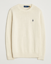Polo Ralph Lauren Cotton Crew Neck Sweater Andover Cream