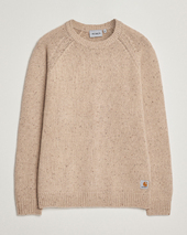 Carhartt Wip Anglistic Wool/cotton Sweater Fleur De Sel