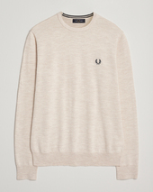 Fred Perry Classic Crew Neck Jumper Porrigde Marl