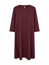 Sc-banu Polvipituinen Mekko Burgundy Soyaconcept