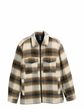 Wool Shirt Jacket Villakangastakki Brown Tom Tailor