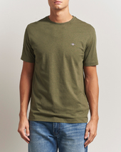 Gant The Original T-shirt Khaki Green Melange