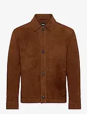 C-markuedo Nahkatakki Brown Boss