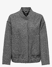 Onlgaia Boucle Bomber Cc Otw Bombertakki Grey Only