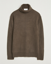 Les Deux Eddie Wool Rib Rollneck Teak