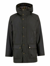 Barbour Bedale Wax Parka Vuorillinen Takki Topattu Takki Khaki Green Barbour