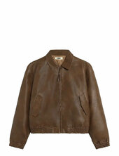 Wbbao Biker Jacket Nahkatakki Brown Woodbird