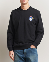 Ps Paul Smith Monkey Headphone Printed Sweatshirt Black