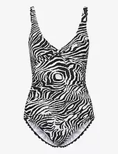 Zebra Simi Swimsuit Uimapuku Uima-asut Black Panos Emporio