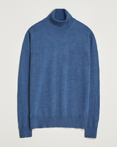 J.lindeberg Kaden Merino Turtleneck Vintage Indigo Melange