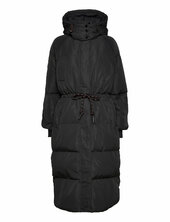 Nova - Winter Puff Recycle Topattu Pitkä Takki Black Day Birger Et Mikkelsen